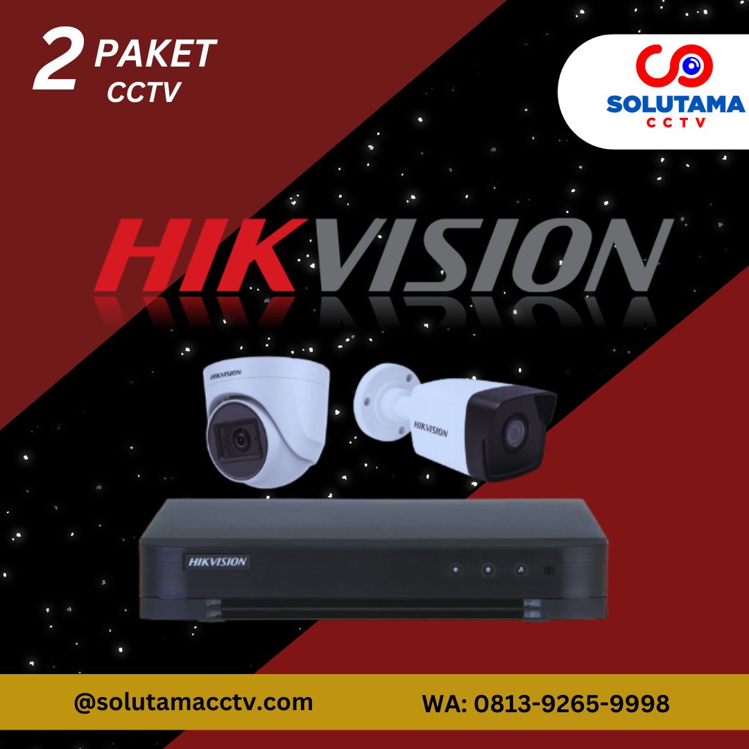 Paket CCTV Rumah 2 Kamera